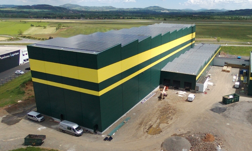 Centrale solaire en autoconsommation sur le nouveau site de SABAROT au Puy-en-Velay