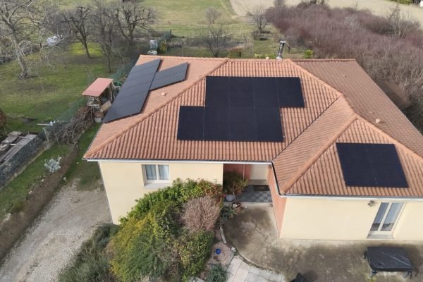 Maison individuelle à Orcet - Vue aérienne